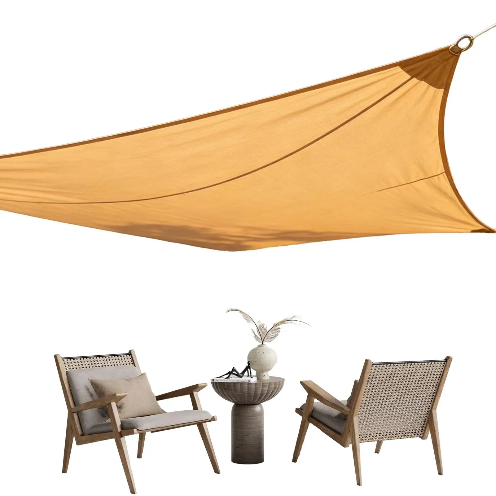 Sunshade Sail Waterproof Outdoor Canopy Portable Blocking Protection With Rope Sun Shades Outdoor Patio Garden Backyard