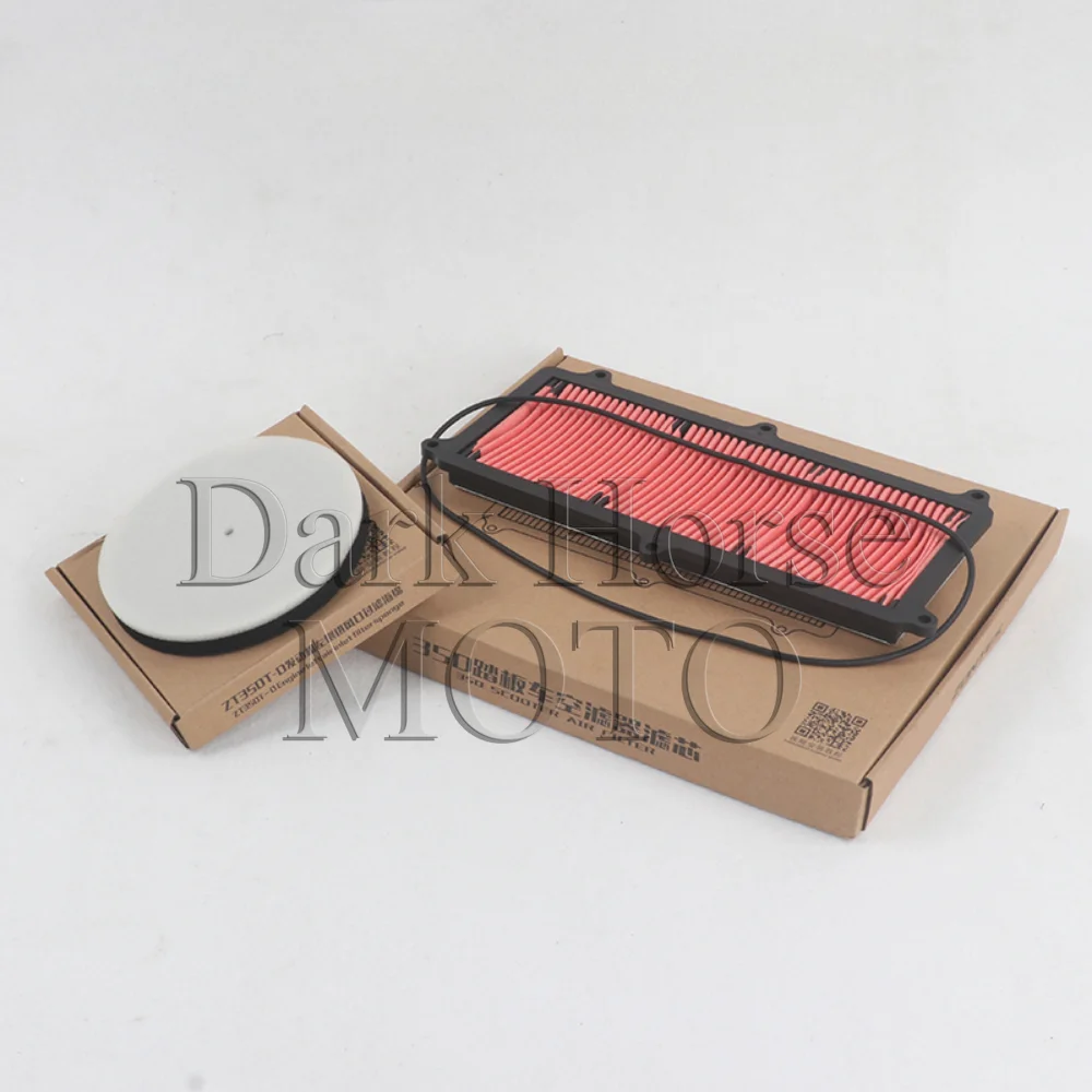 Motorcycle Fully Synthetic Oil Filter Oil Grid Air Grid Air Inlet Sponge FOR ZONTES ZT 350D 350E 350-K 350-M