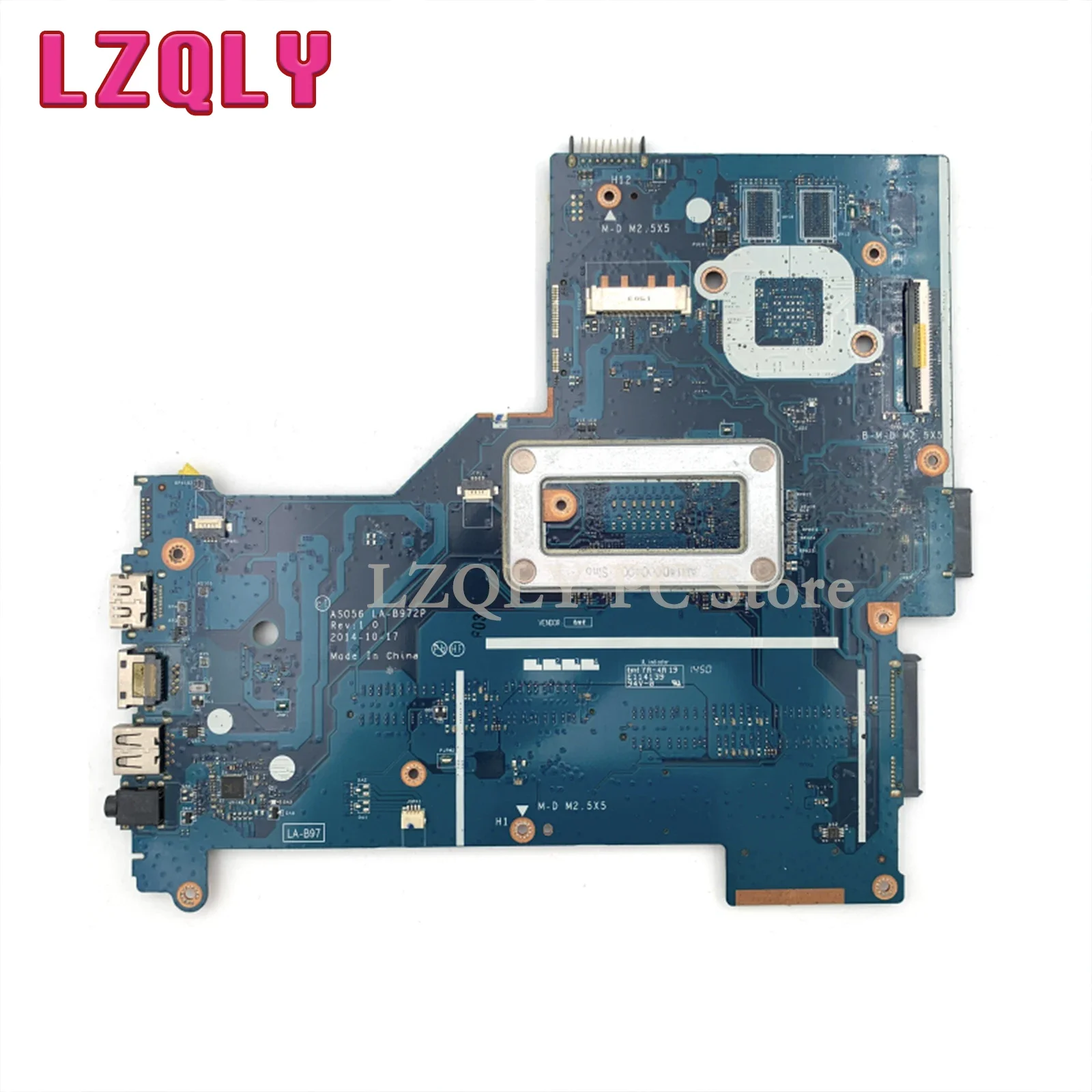 LZQLY  For HP Pavilion 15-R Laptop Motherboard 801859-501 801859-001 801859-601 LA-B972P LA-A992P With i3 i5 i7 CPU DDR3