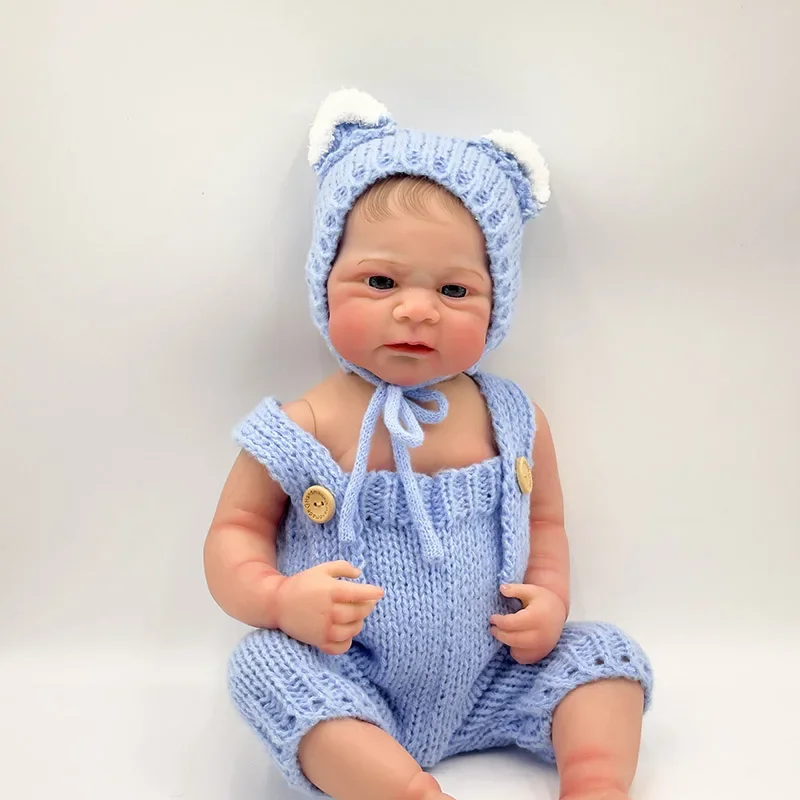 

48CM Full Body Reborn Doll Elijah High Quality Genesis Hand Painted Doll with Visible Veins Collectible Art Doll