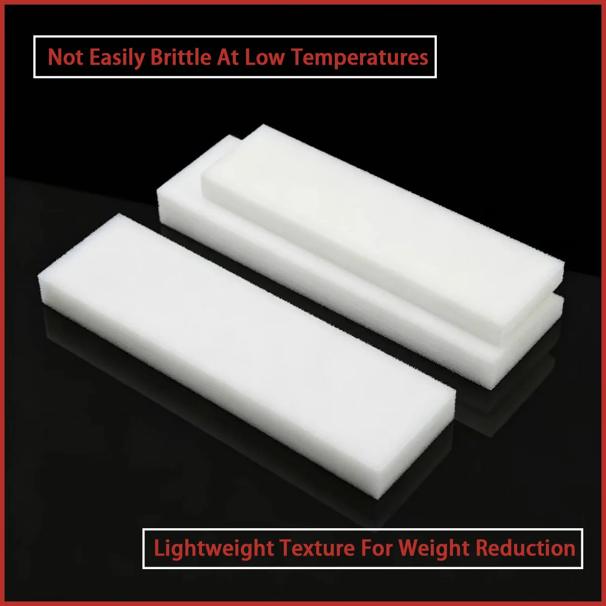 3-20mm thick white nylon square strip is used for gears, sliders, bushings, tooling pads, mechanical wear-resistant parts, etc