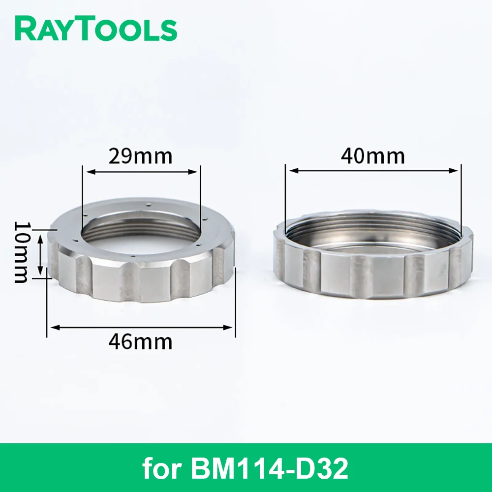 Laser-Keramikring-Sicherungsmutter für Raytools WSX Precitec Ospri Laserschneidkopf-Sicherungsring-Zubehör – Detail 10