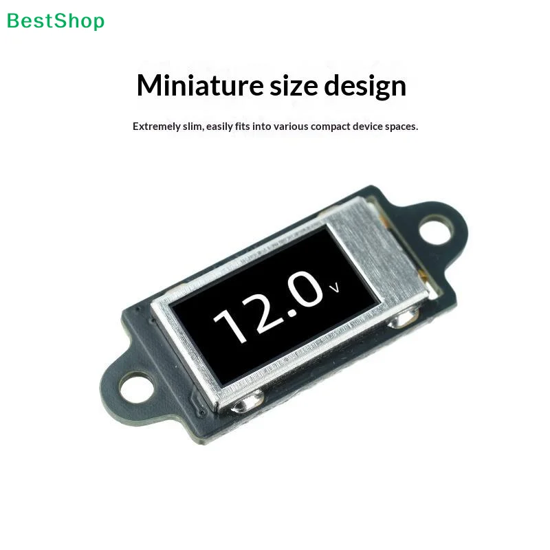 DC 0-30V 12bit Ultra-Thin Mini Digital Voltmeter With 0.5-inchOLED Display Voltage Meter For Electrician Tool