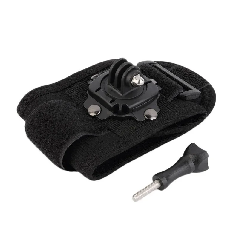 360 Degree Rotating Wrist Hand Strap Band ArmTripod Mount Adapter Holder With Screw For Gopro Hero7 6 5 4 3 Camera Accessories