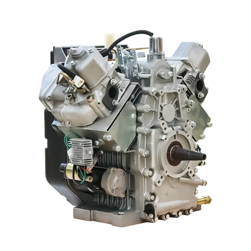 محرك تبريد الهواء مزدوج الأسطوانة HD2V88 توزيع الإطار المفتوح، للوحدة #2