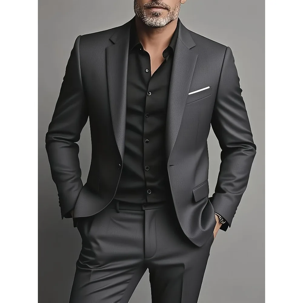 سترة وسراويل مريحة مناسبة لحفلات الزفاف والمناسبات الخاصة والأزياء التنكرية واللباس