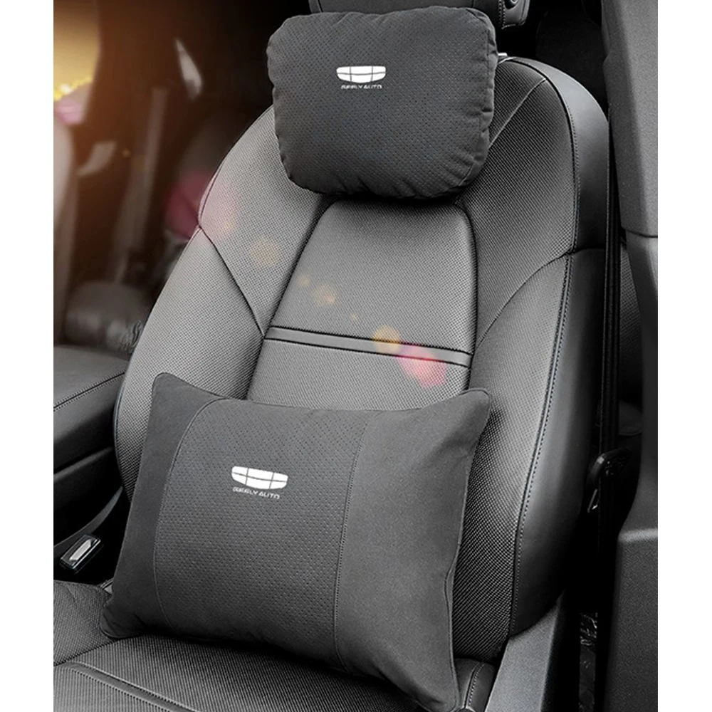 

For Geely Atlas 2nd Gen Starray 2024 2025 Car seat cushion place pad cover Headrest Lumbar cushion Seat Increase Backrest ﻿