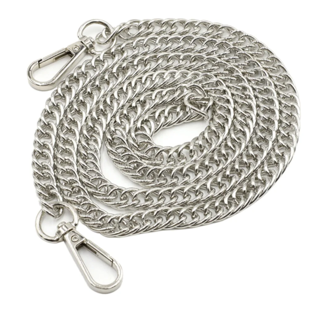 Cadena de Metal para bolso de mano, correa de 120cm para bolso de hombro, accesorios de manualidades