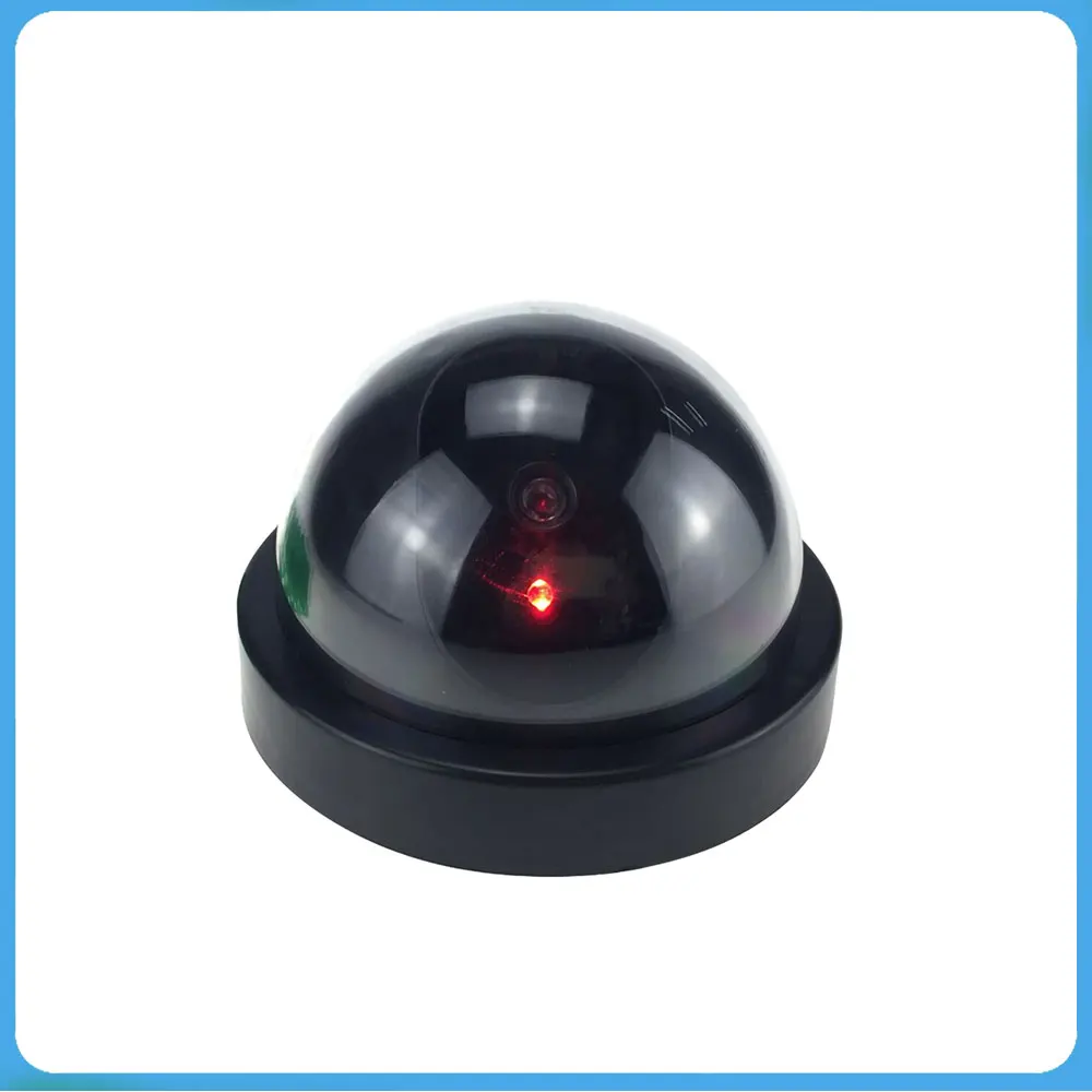 

New Home Hemispherical Simulation Surveillance Camera Fake Surveillance Model Anti-theft Camera With Light