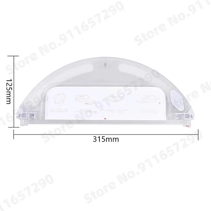 Tanque de água Roborock e substituições do filtro, peças sobressalentes, acessórios de aspirador, S5, S50, S51, S55, S6, S60, S65