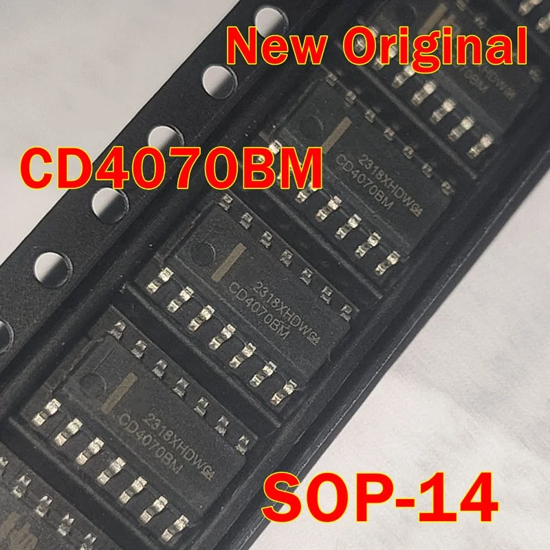 

1pcs to 100pcs CD4070BM96 CD4070BM SOP-14 New Original CMOS Quad Exclusive-OR and Exclusive-NOR Gate