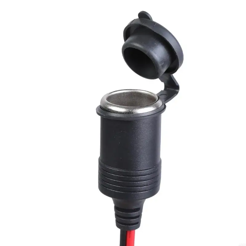 Car Socket Cable 5.5x2.1mm Male Plug to Car Socket Electricity Supply Cable for LED Light Cooling Fan