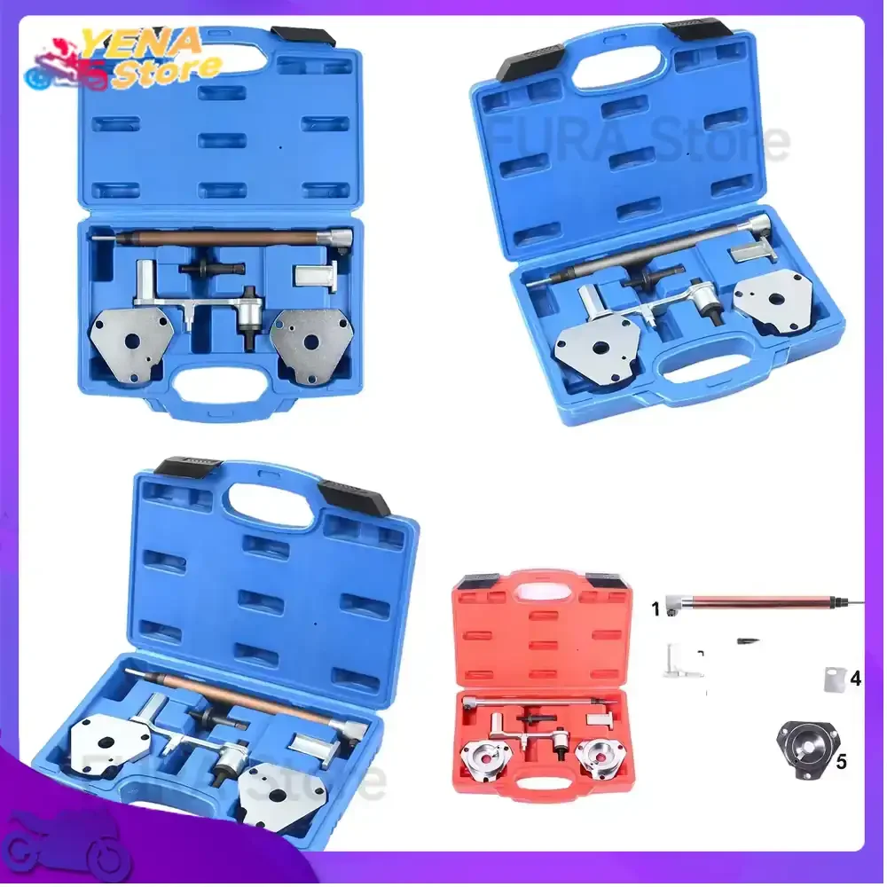

Applicable to Fiat 1.6 16V Dual Overhead Cam Engine Timing Tool Kit Camshaft Locking Set Valve Timing Adjustment