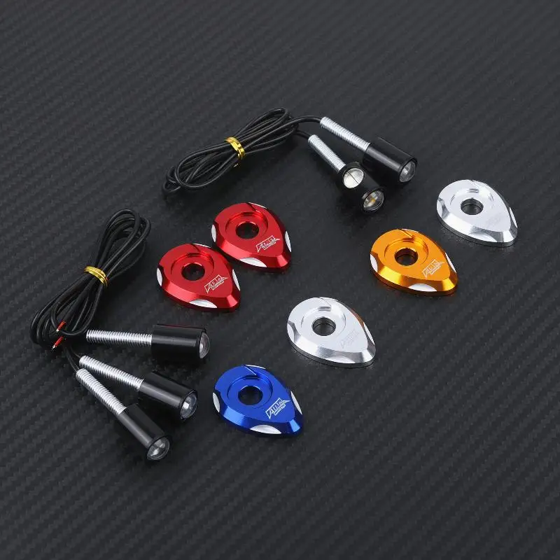 Motorcycle Daytime Running Headlights 12V Aluminum Alloy Long Range Impact Resistant Lights for Dirt Bike Riding