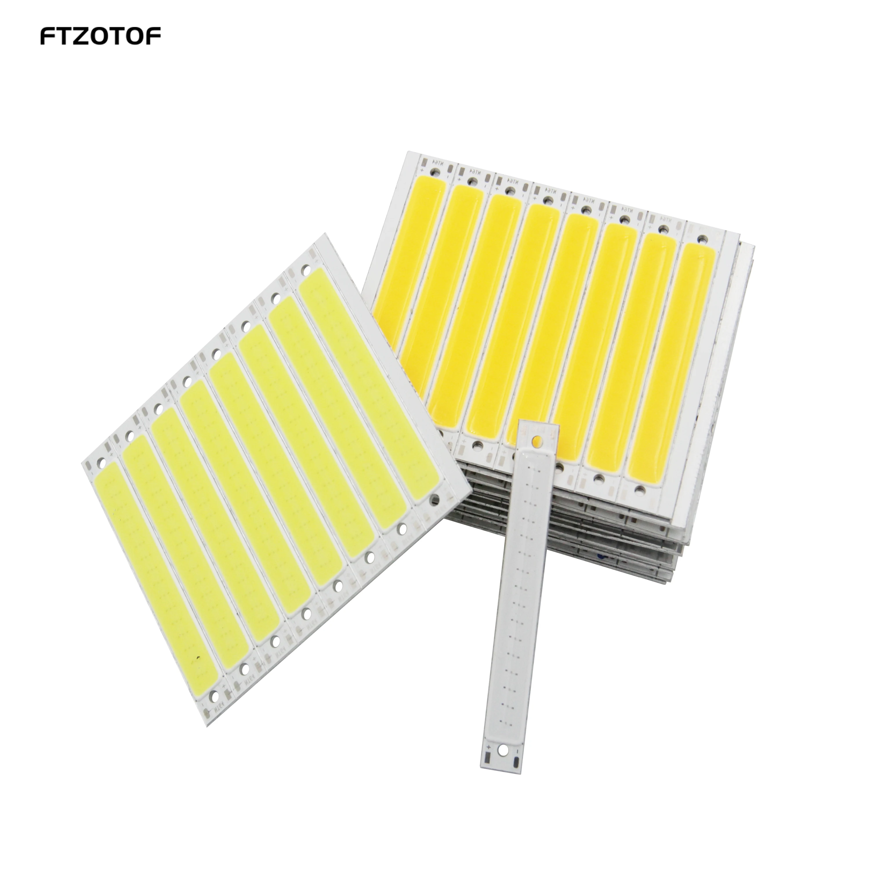 FTZOTOF 60x8mm 2V 3V tira de LED integrada 60mm blanco frío cálido azul rojo bombilla 1,5 W 3W DC 3,7 V Chip para iluminación LED de trabajo para