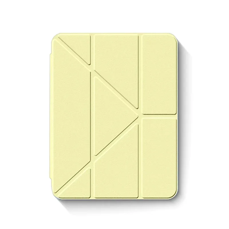 3+Y-fach faltbare, transparente Schutzhülle für iPad Air 4 5 6 7 11, für Air 2 9.7 Pro 11 Mini 6 7, Start-Hülle für 10. und 11. Generation 2025, 7/8/9 10.2