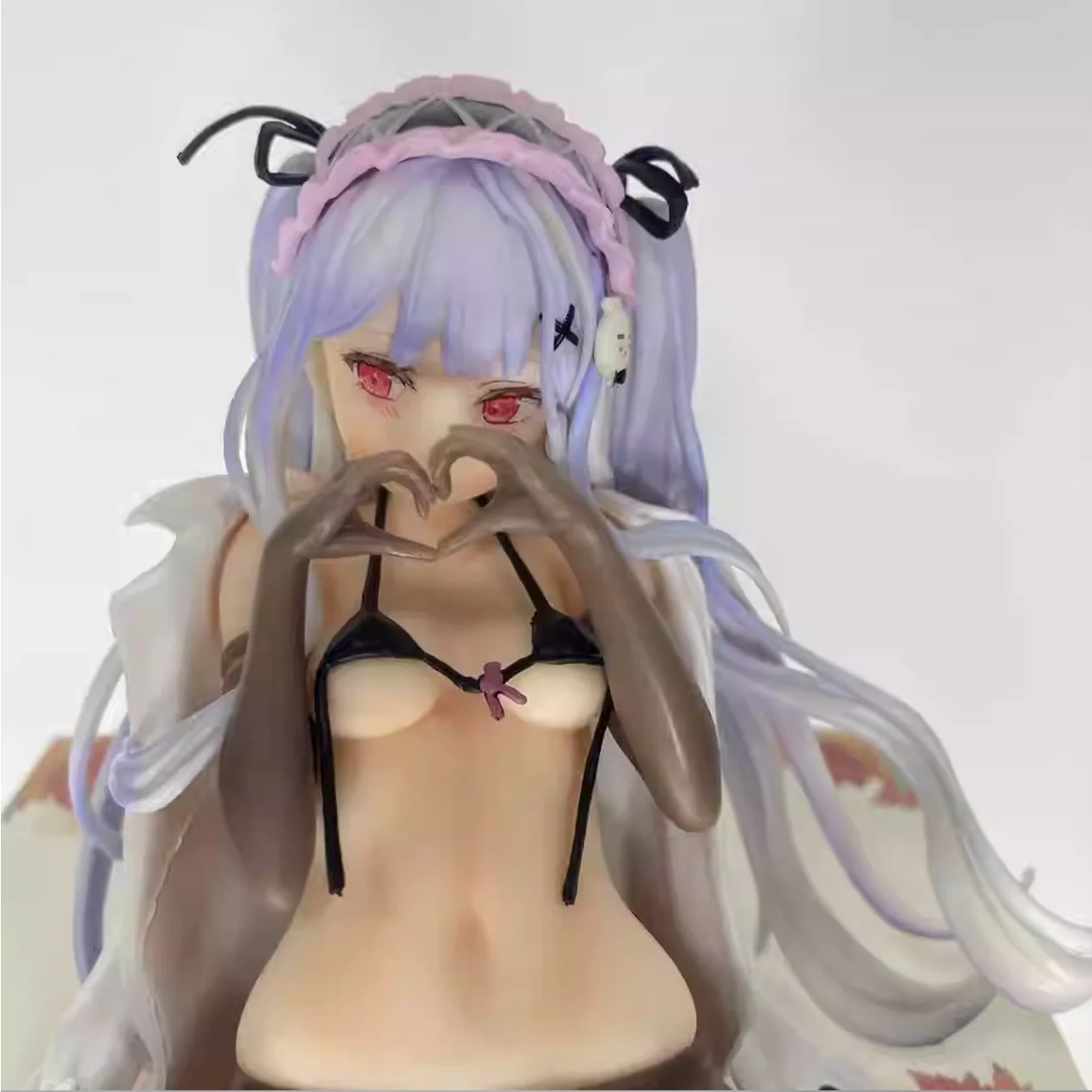 Tokisaki Mio Countercurrent Tea Party Figure Gk Pvc Doll Dekorasi Meja KO Patung Koleksi Model Mainan Hadiah