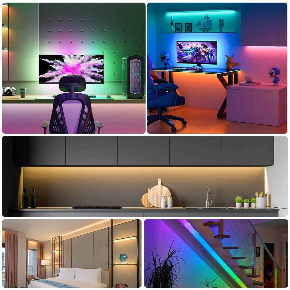 12PCS LED strip Connector Transparent Solderless Cover 15cm Wire for COB DIM CCT RGB WS2811 WS2812B 5050 SMD LED strip Light