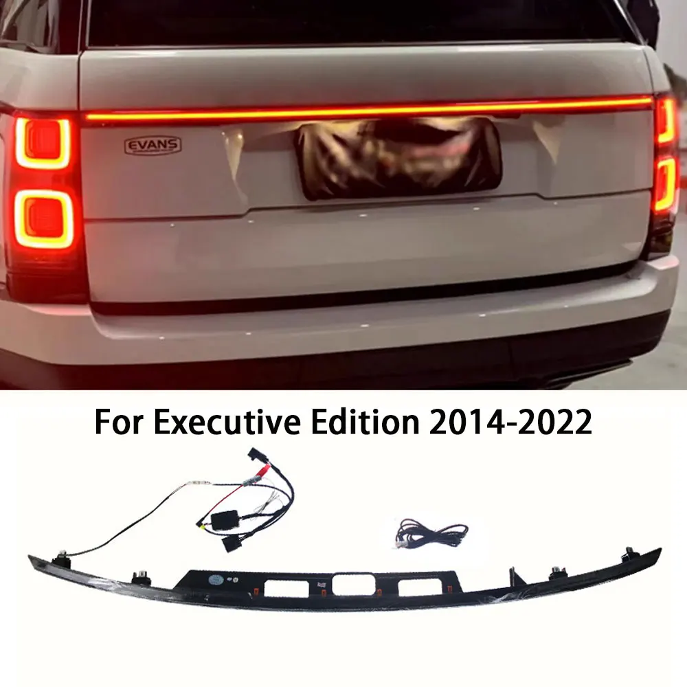 Through Trunk Rear LED Taillight For Land Rover Range Rover Sport  Executive  Vogue 2014-2022 Brake Lamp Turn Signal Width Light