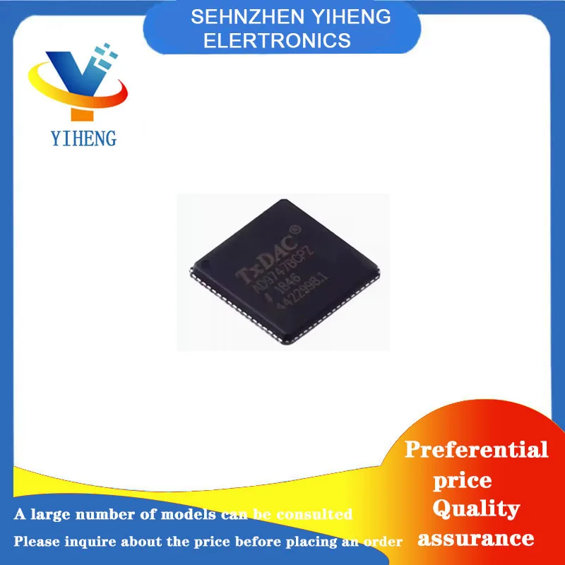 

AD9747BCPZ LFCSP-72 100% новые оригинальные электронные компоненты интегральной схемы Прямая оплата