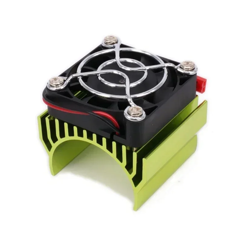 540/550/3650/3660/3674 Motor Heat Sink 4010 with 5V Cooling Fan Cooler Heat Fin 36mm Diameter Radiator for 1/10 RC Model Car