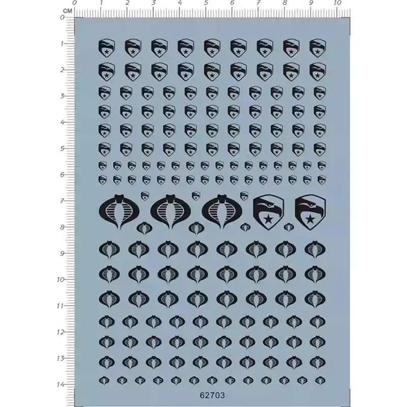 

Набор для детализации военных моделей: водные переводные наклейки для маркировки, специальные водные декали для моделей спецназа, для сборных моделей