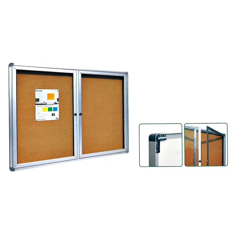 

Advertising board Bulletin board Aluminum frame