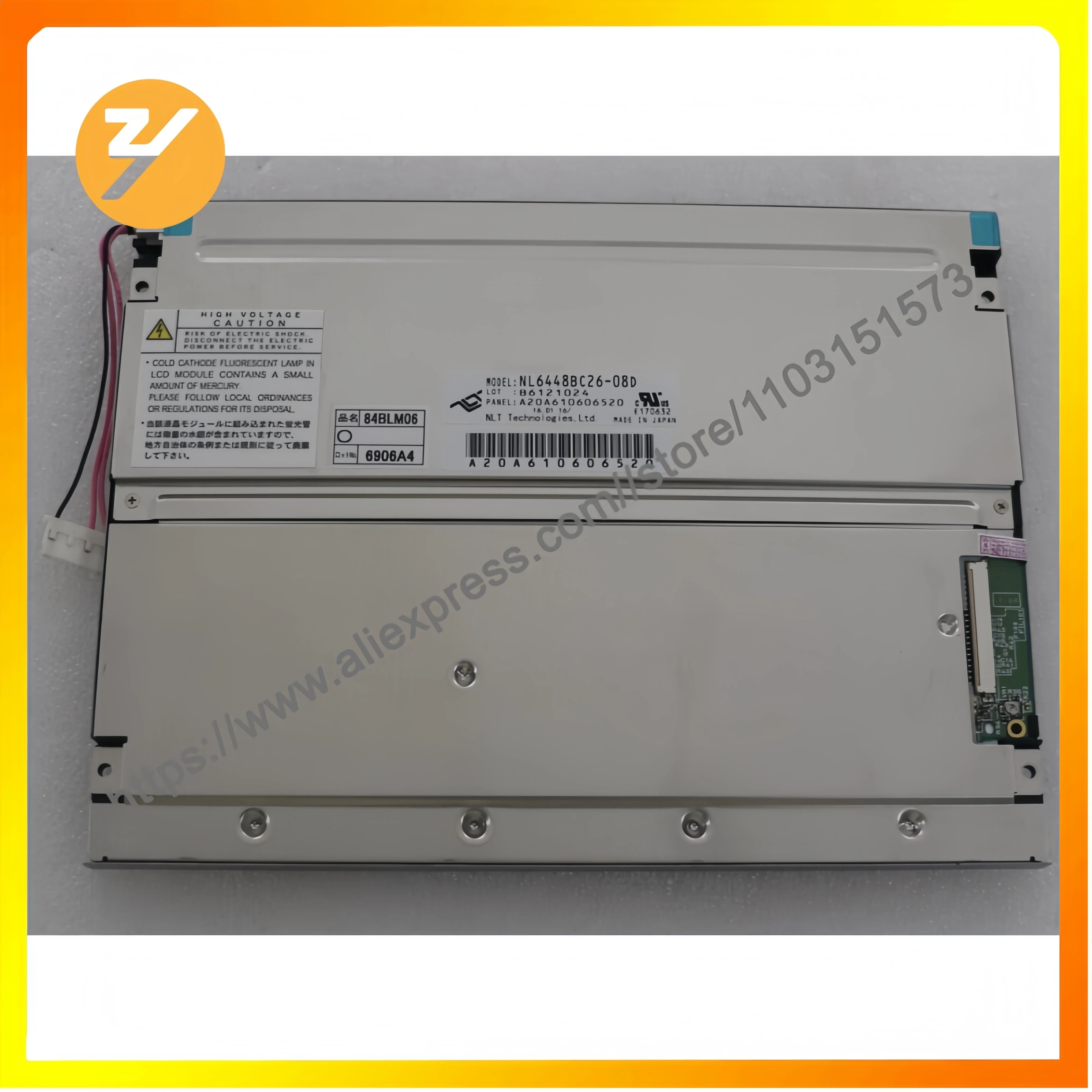 

NL6448BC26-08D New Original 8.4 Inch Resolution 640*480 High Quality LCD Screen Zhiyan Supply