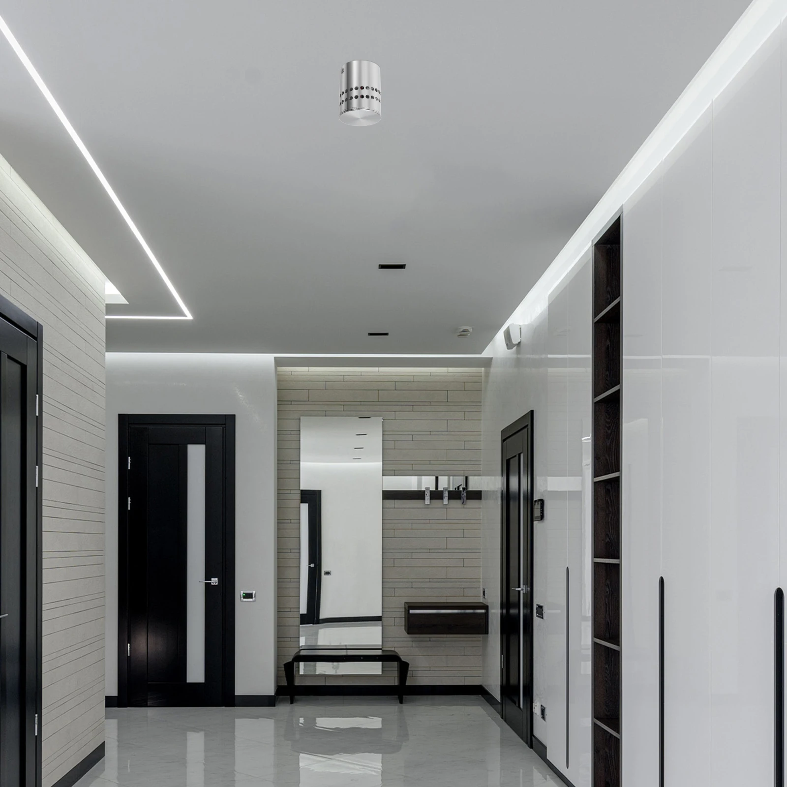

Light Fixtures Ceiling Flush Mount Spotlight Wall Lights Spiral Lighting Lamp LED