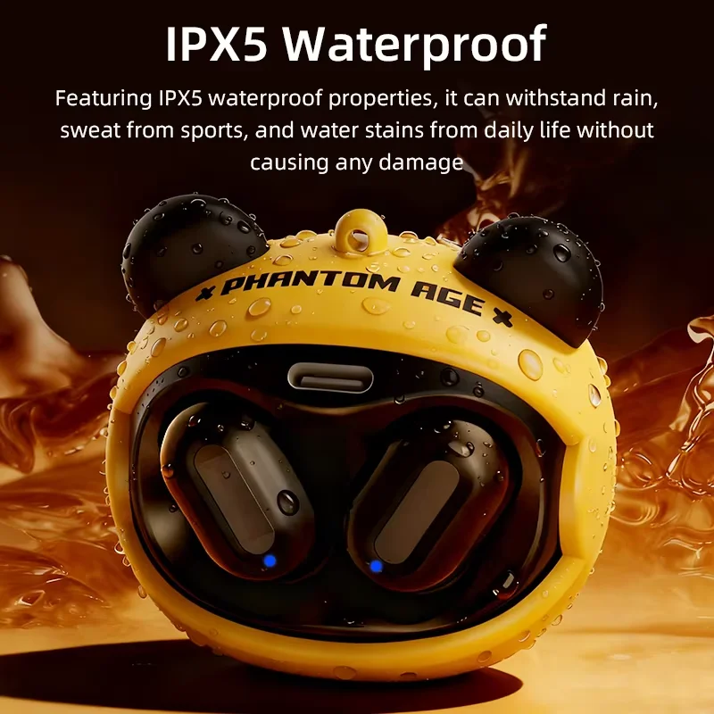 

G05D Наушники с шумоподавлением Bluetooth 5,3 ENC-вызов HIFI Стерео Превосходные басы IPX5 Водонепроницаемые беспроводные наушники Спортивные игры