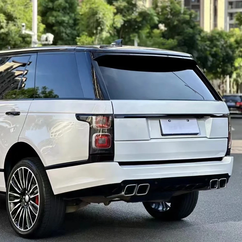 طقم هيكل السيارة المخصص لسيارة رينج روفر فوغ L405 2013-2017 ترقية SVR مجموعة بسيطة Oem نموذج جديد غطاء ممتص للصدمات #5