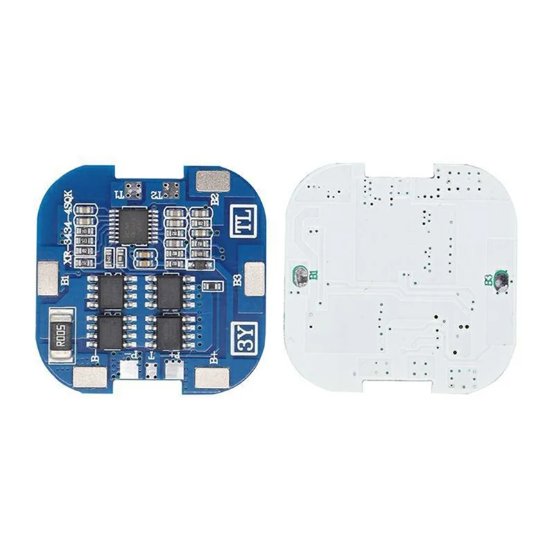 2Pcs 4S BMS 10A 14.8V 18650 Li-Ion Lithium Battery Charge Board Sweeping Machine Solar Lithium Battery Protection Board