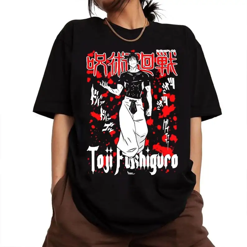 Toji Fushiguro Anime Shirt Gift,Megumi Fushiguro Tshirt