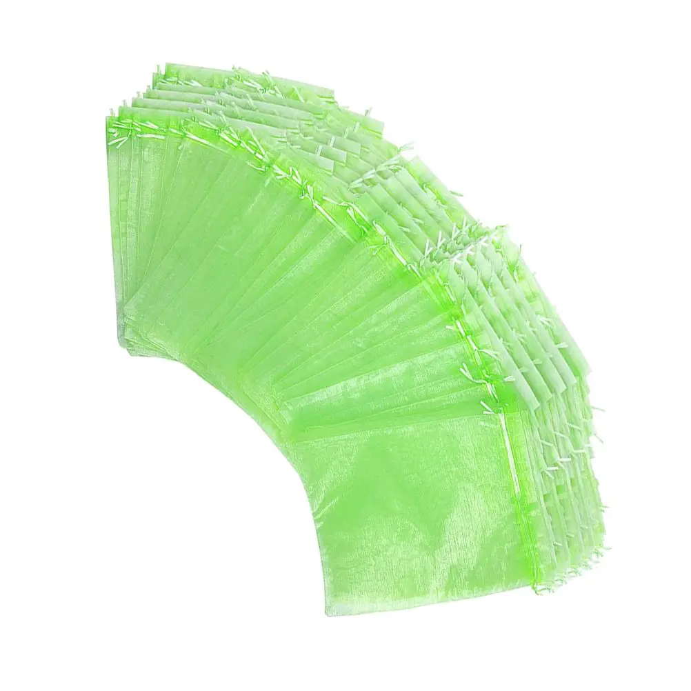 

50 Pcs Fruit Protection Bag Durable Mesh Garden Anti Insect Netting Pouches Flowers Plant Bags Breathing Light Transmission