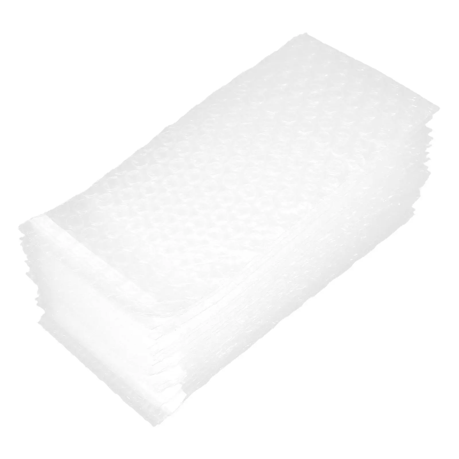 100Pcs Bubble Cushioning Bag Self Seal Flat Packaging Pouch for Fragile Item Shipping Glassware Electronics Jewelry