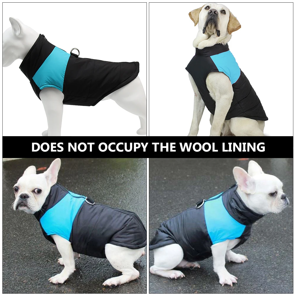 

Pet Winter Costume Puppy Warm Vest Dog Coat Golden Retriever Clothes Fall Cotton