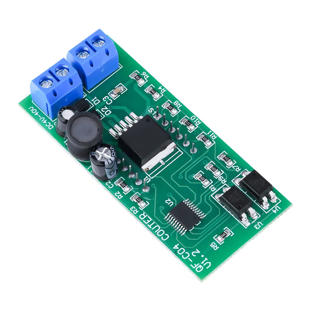 DC4-40V zähler modul breite Spannung 4-stelliges digitales Zähler modul 0-9999 Akkumulation mit Speicher funktion niedriger Stufe