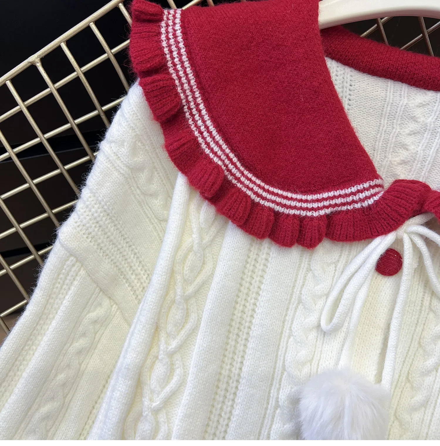 2026년 여성용 가을 겨울 신상 루즈하고 편안한 스타일 니트 가디건 탑