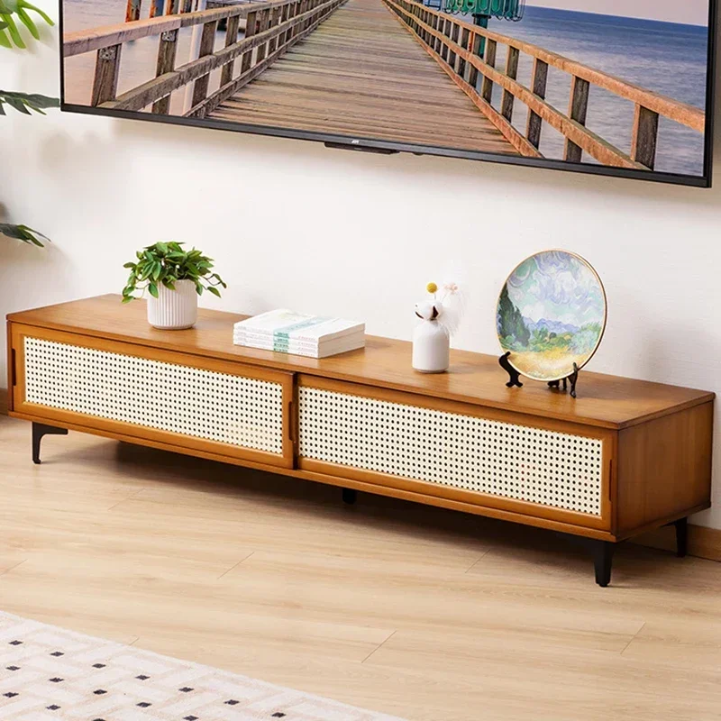 Mid Century Wall Tv Table Entertainment Shelf Nordic Center Drawers Filing Tv Stands Movies Suporte Para Tv Salon Furniture