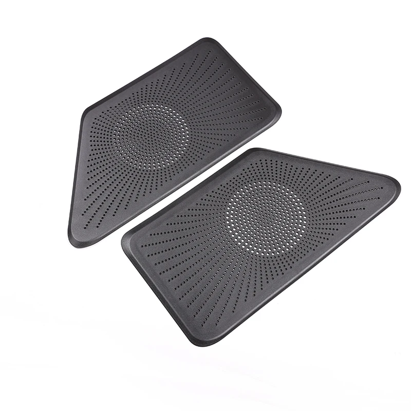 For BMW 5 Series F10 2011-2017 ABS Black Car Seat Outlet Air Outlet Vent Protect Cover Trim Accessories 2 Pcs