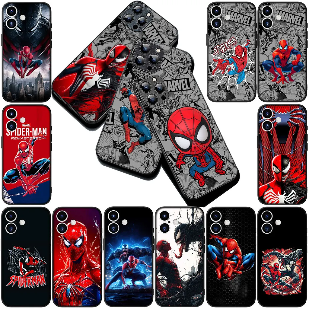 Чехол для телефона с наклейкой «Человек-паук» Marvel «Человек-паук» для Huawei P30 P20 Mate 20 Lite Pro Y7 Y6P Y7A 2019 Nova 5T 3I Чехол Чехол для телефона с наклейкой «Человек-паук» Marvel «Человек-паук» для Huawei P30 P20 Mate 20 Lite Pro Y7 Y6P Y7A 2019 Nova 5T 3I Чехол