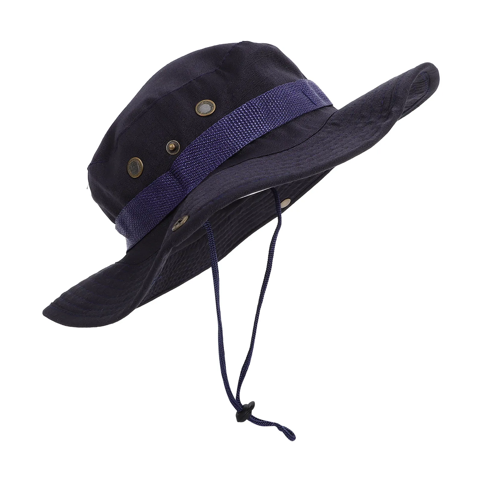 

Панама Boonie Bucket Hat, темно-синяя, унисекс, хлопок/полиэстер, защита от УФ-излучения, для активного отдыха, походов, рыбалки, кемпинга, альпинизма, вентилируемая, легкая