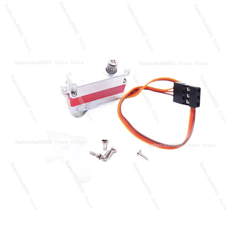 X08 V6.0 Miniature Digital Full Metal Tooth High Voltage High Torque Model Aircraft DLG Advanced Servo