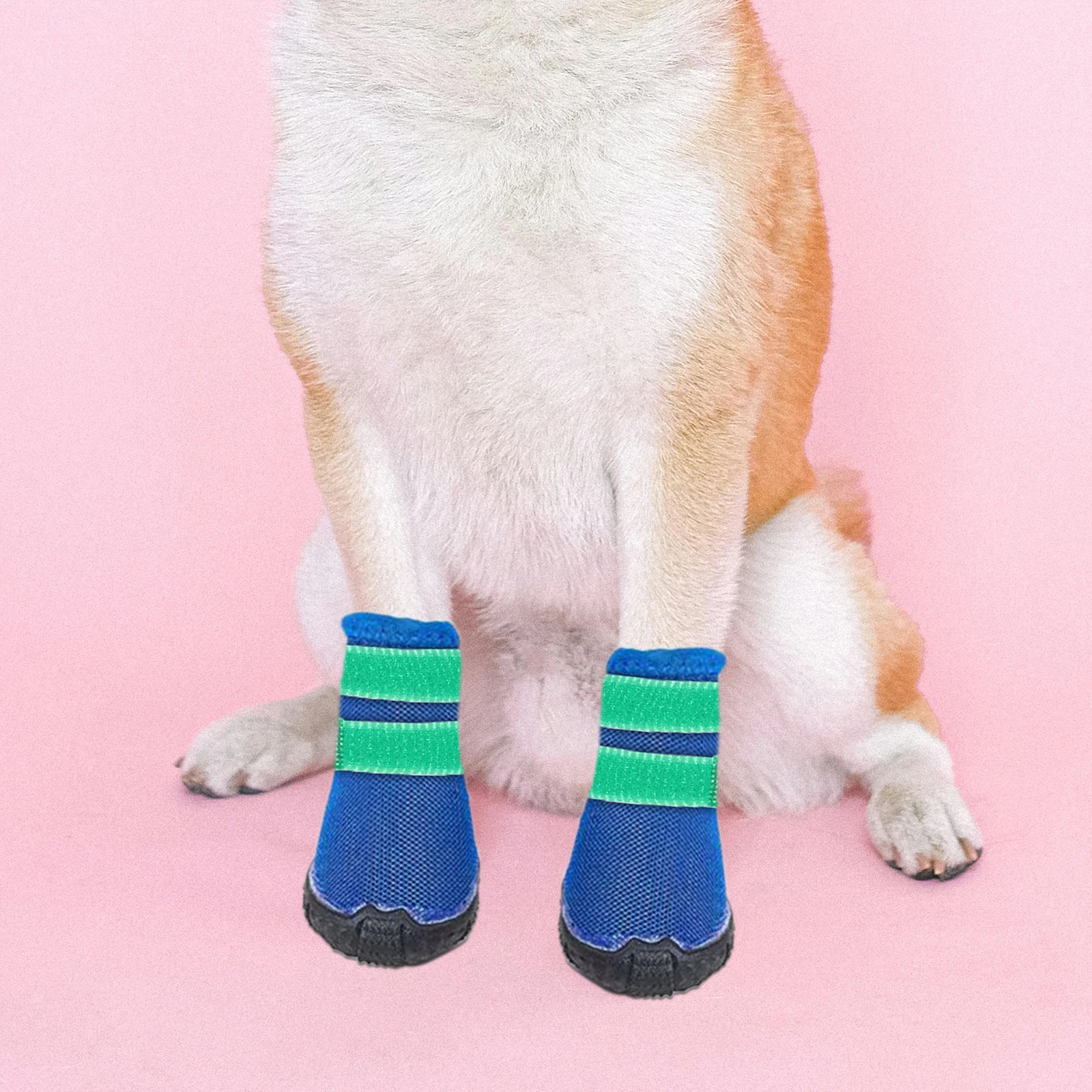 

20 Pcs Rain Boots Strap Dog Shoe Fastening Accessories Adjustable Pet Straps Elastic