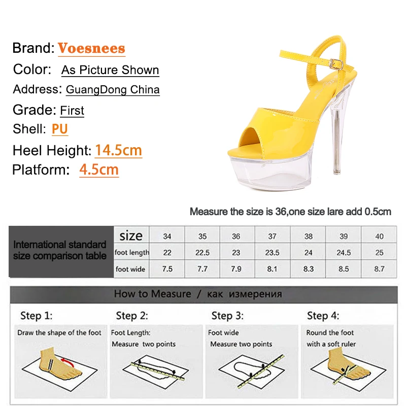 Women\'s Transparent And Glowing High Heels Red LED Light Up Party Sandals Nightclub Pole Dance Shoes 14.5CM Summer Runway Pumps