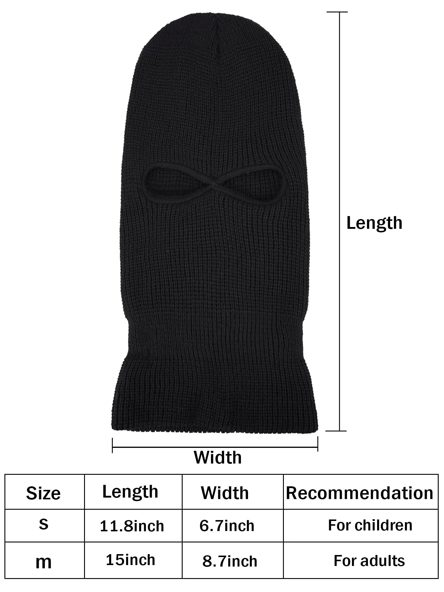 Army Tactical 2-Hole Knitted Full Face Cover Cap Ski Neck Gaiter Winter Balaclava Warm Beanie Caps Funny Party Riding Hat