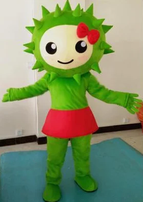 

Durian Mascot Costume Fruit Cartoon Apparel Halloween Birthday Cosplay Adult Size adult mascot costume Fruit Mascot