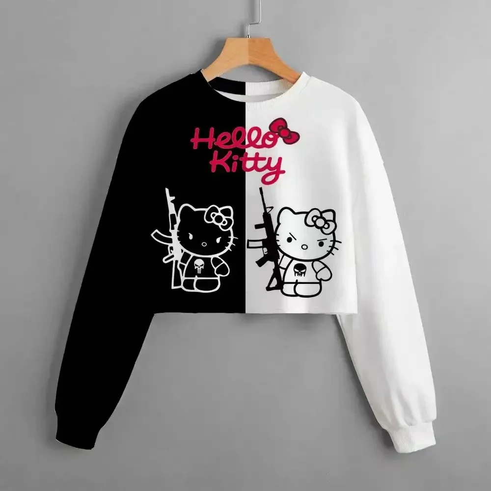 

Disney Girls Sweatshirt Spring and Autumn Fashion New Versatile Children's Round Neck Top Girls Fashionable Children's Clothing