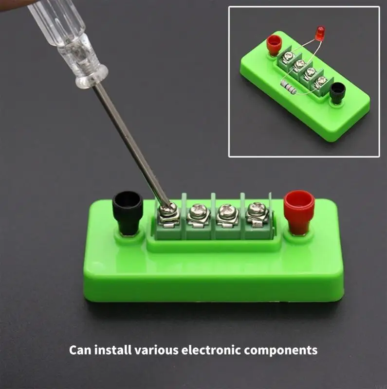 Y4QF проволочный барьерный терминальный блок Физика Эксперимент по эксперименту Физика Электрический эксперимент по обучению