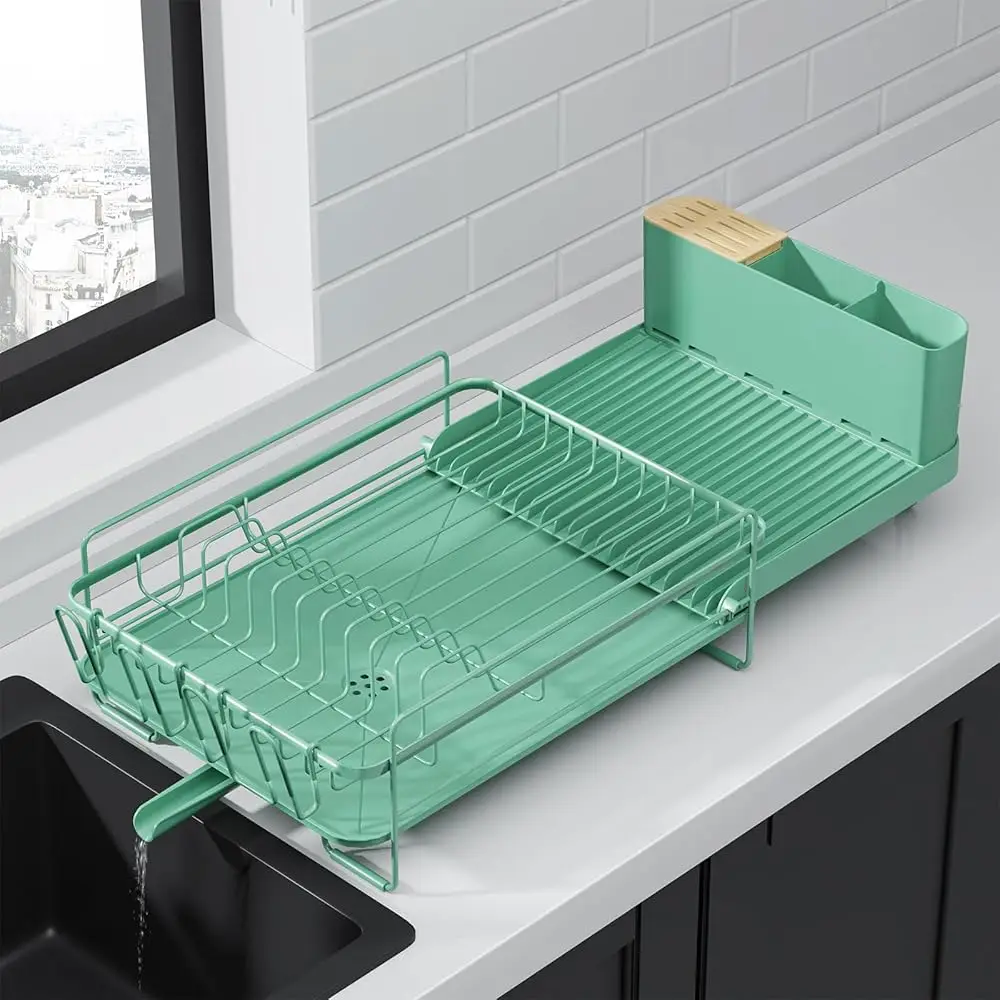 

Free ShippingLarge Dish Drying Rack - Extendable Dish Rack, Multifunctional Dish Rack for Kitchen Counter, Anti-Rust Dish Draine